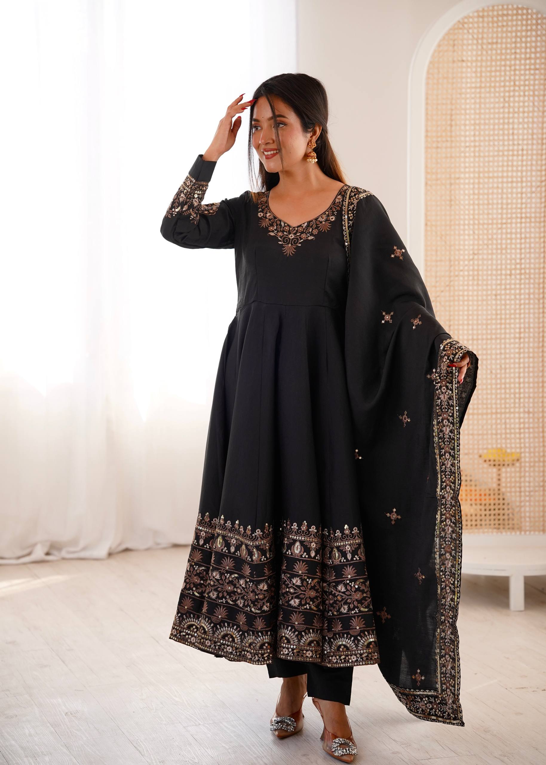 designer anarkali dress images Anarkali suit Liksha Clothing